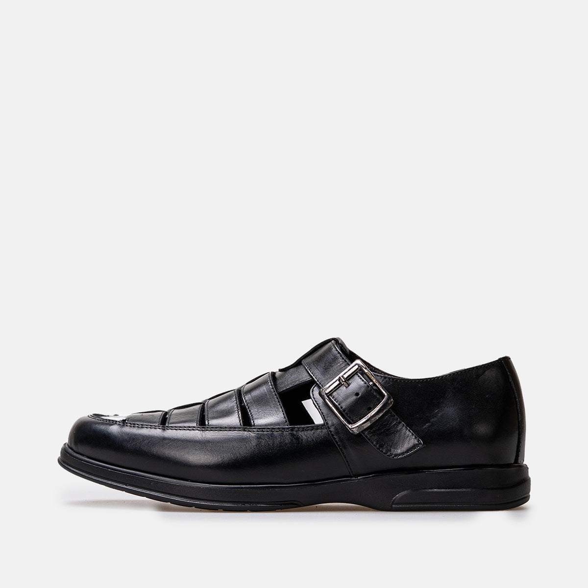 Volzak 5422 Sandale en cuir Noir