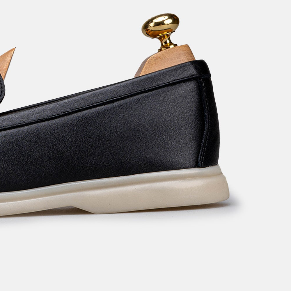 Volzak 3061 s Mocassin en cuir Noir