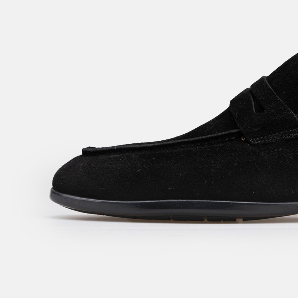 Volzak 5209 chaussure en daim Noir