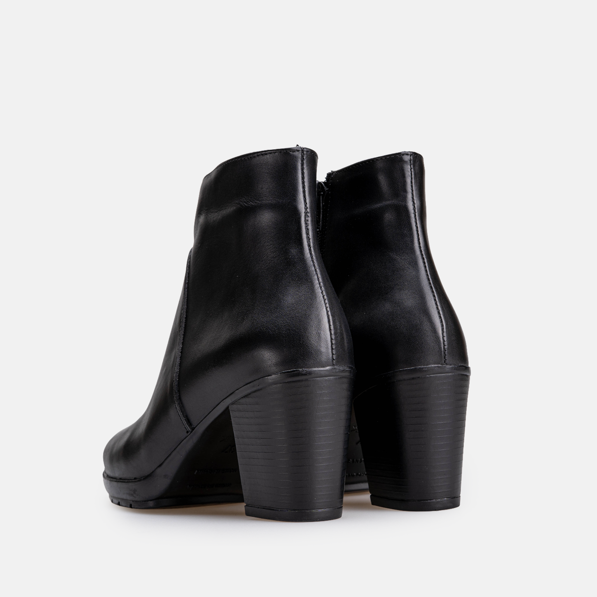 Volzak 101 Bottine en cuir Noir