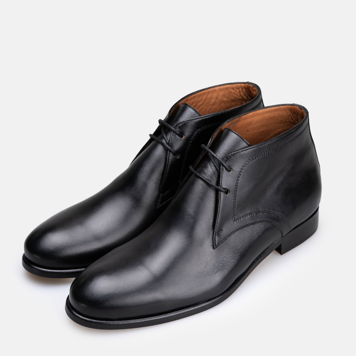Volzak 5516 Bottine en cuir Noir