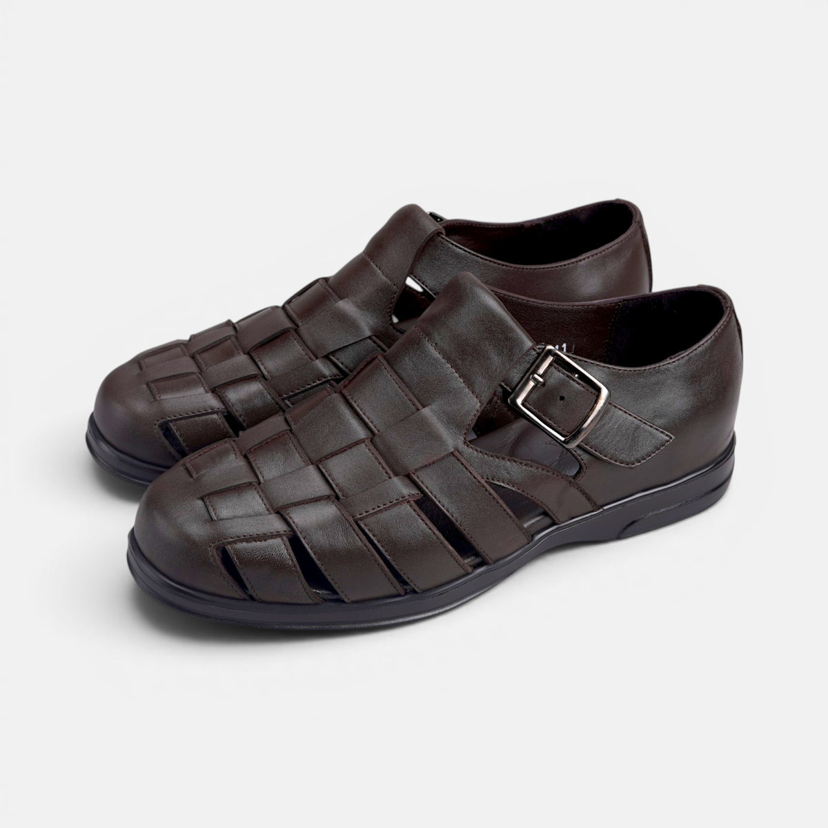 Volzak 5210 S Brown Leather Sandal