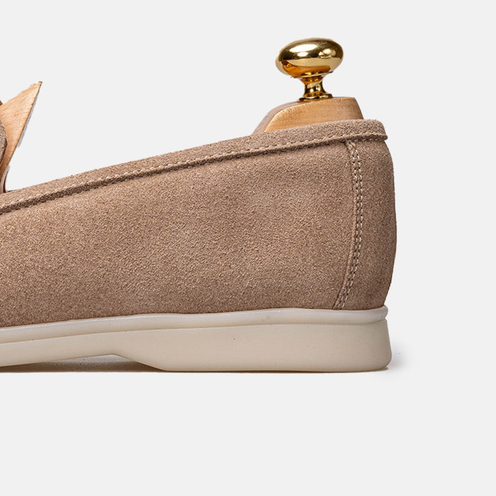 Volzak 3061 Beige suede moccasin