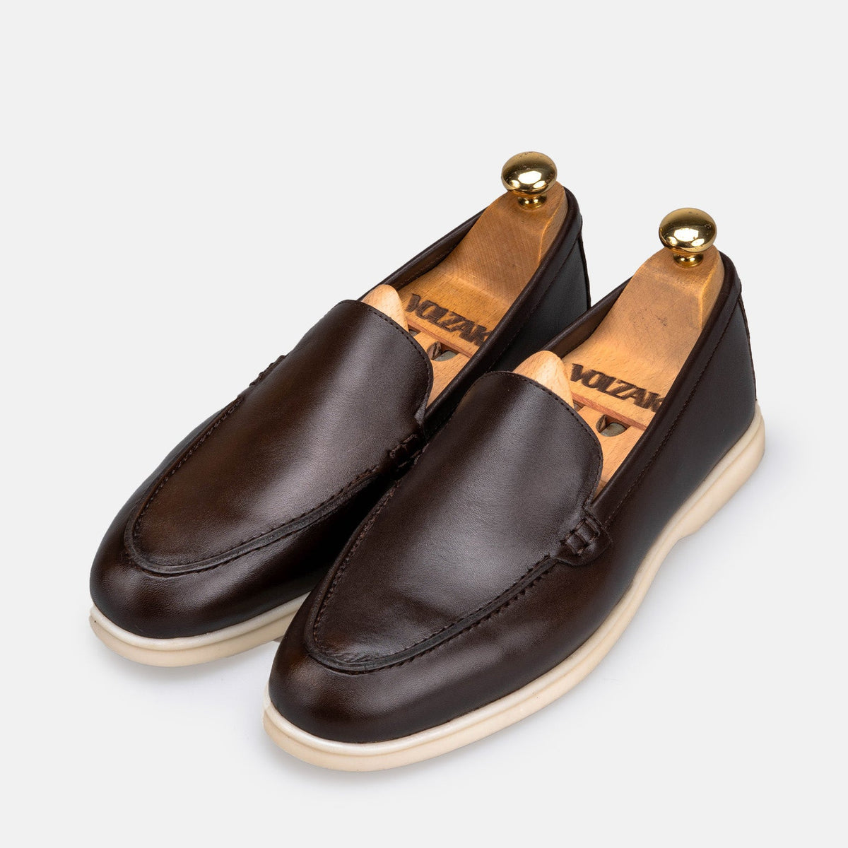 Volzak 3061 s Mocassin en cuir Marron