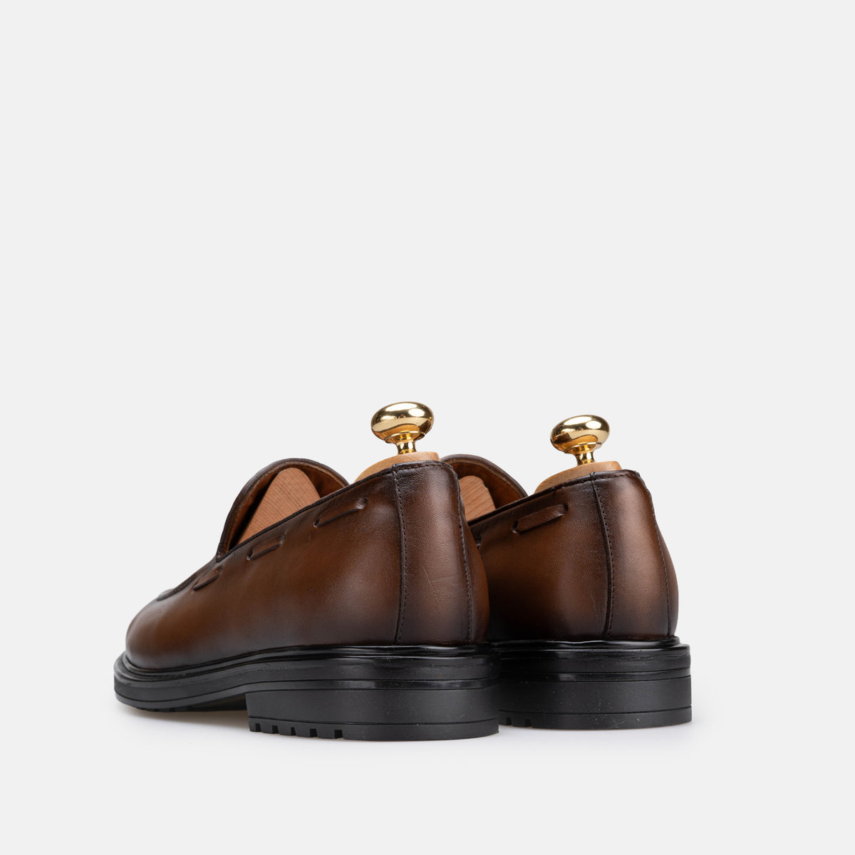 Volzak 5500 chaussure en cuir Marron Vintage