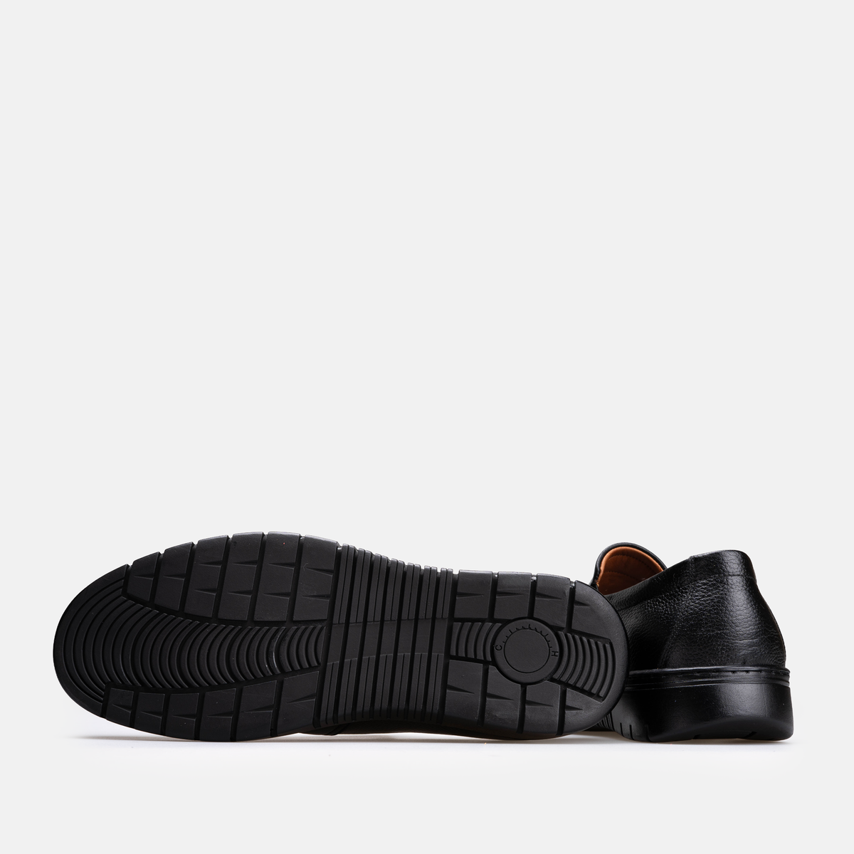 Volzak 5518 chaussure en cuir Noir Grainé
