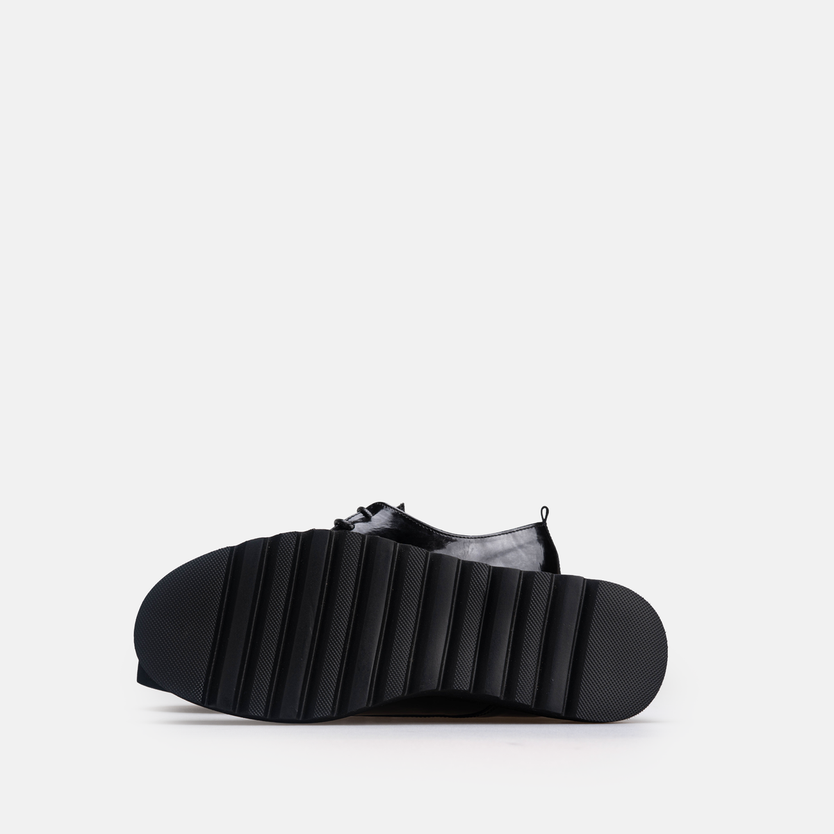 Volzak 4029 Chaussure en cuir Noir Gris Vernis