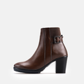 Volzak 3010 Bottine en cuir Marron