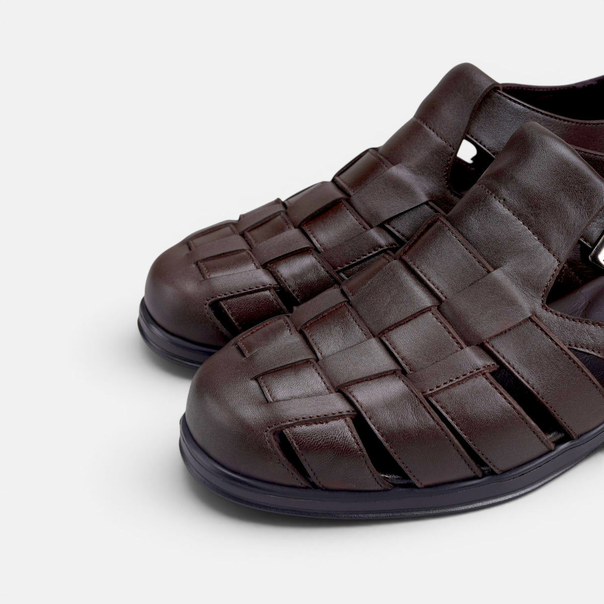 Volzak 5210 S Brown Leather Sandal