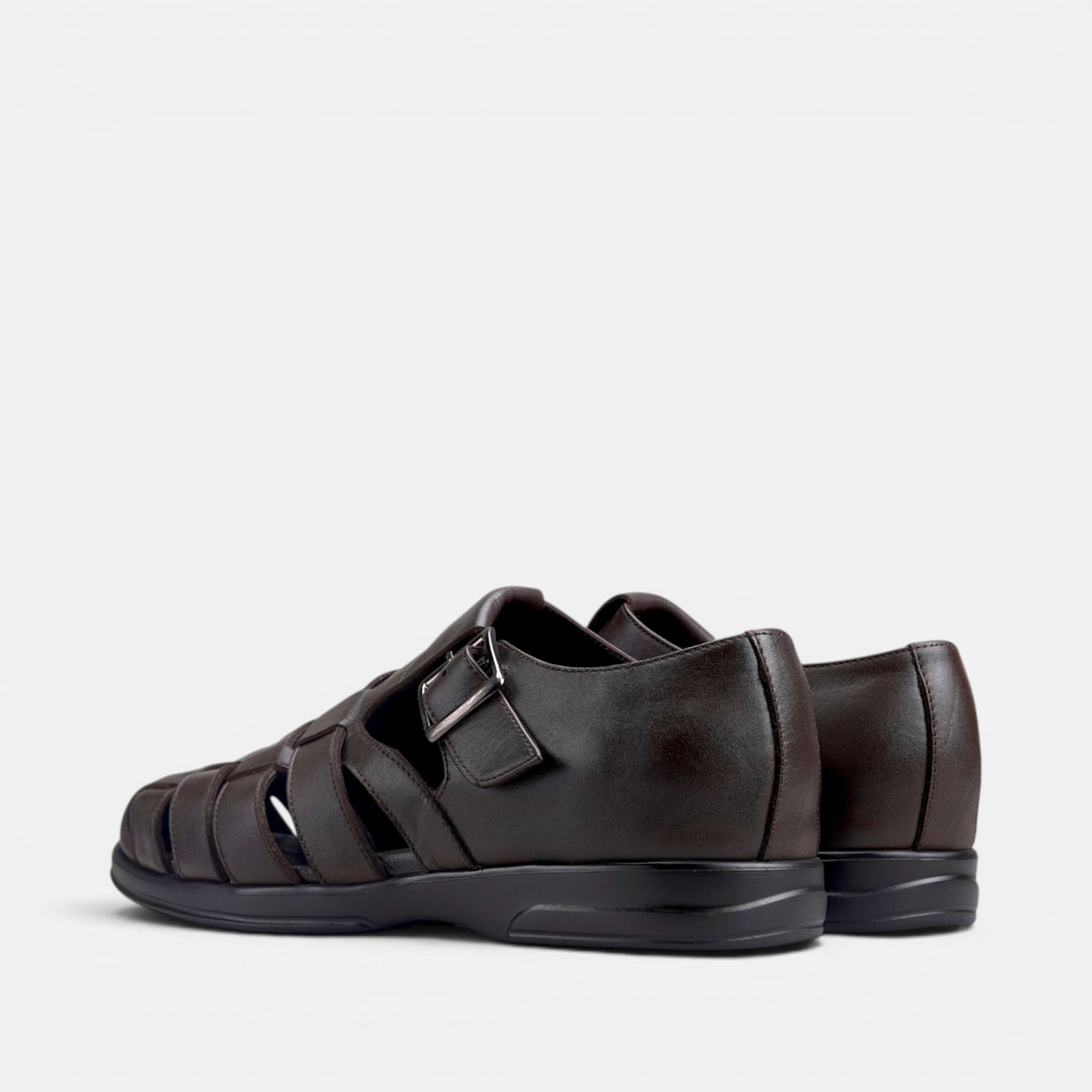 Volzak 5210 S Brown Leather Sandal