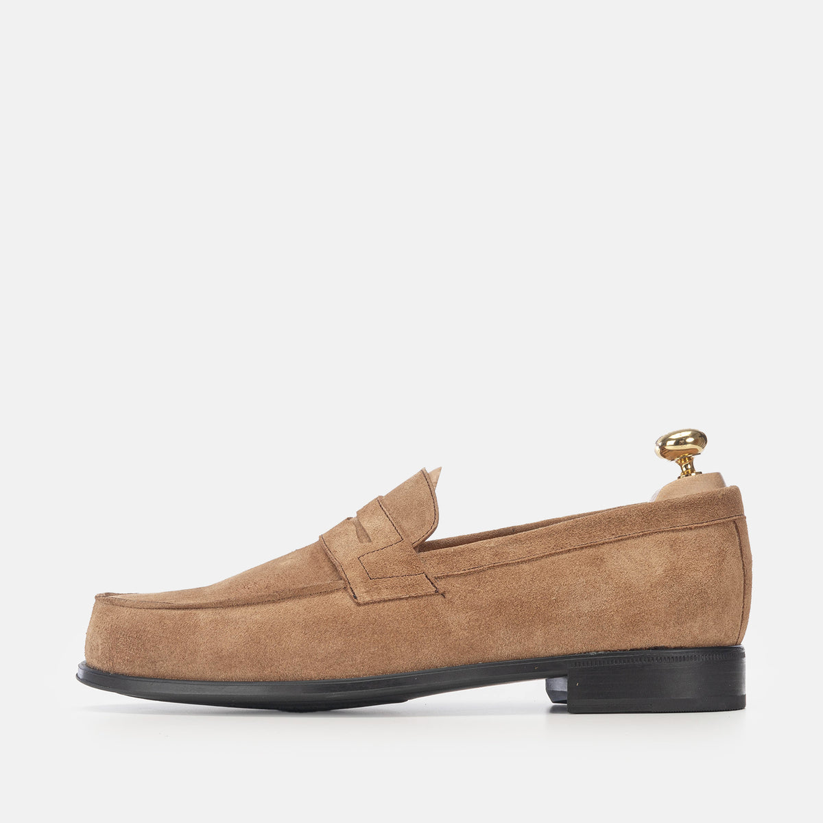 Volzak 5157 mocassin en daim sable